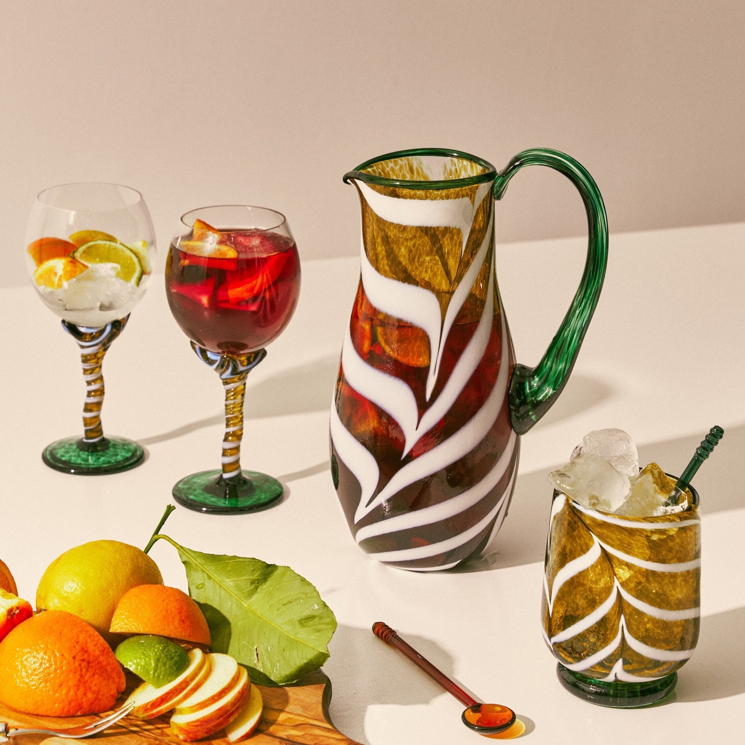 Handmade Glass Pitchers